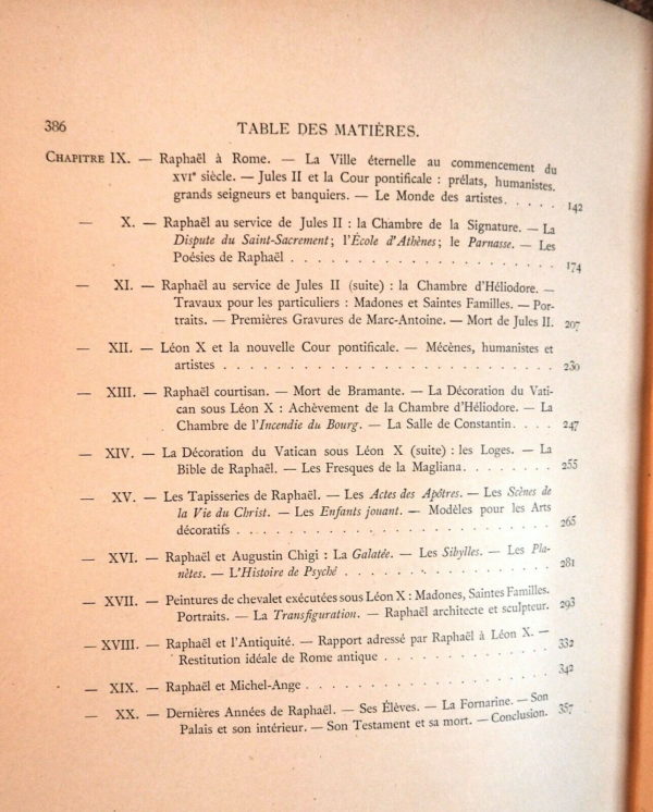 RAPHAEL. Sa vie, son oeuvre & son temps par E.MUNTZ. 1900. 30x21,8cm. 386 Pages – Image 13