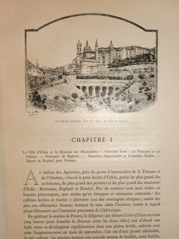 RAPHAEL. Sa vie, son oeuvre & son temps par E.MUNTZ. 1900. 30x21,8cm. 386 Pages – Image 6