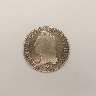 ECU "a la vieille tete" - Louis XV - 1773 L - ARGENT 917°/°° XVIII°. Bayonne. TB – Image 5