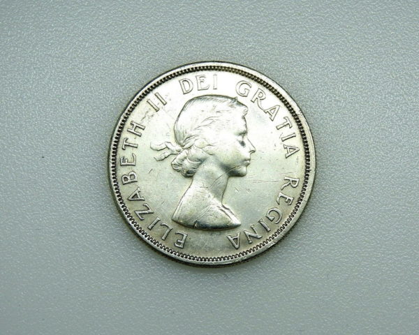 Monnaie-ARGENT-CANADA-1-Dollar-1956-2320-gr-Silver-Coin-ELISABETH-II-TB-283996824232-3