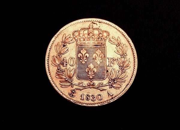 Pice-OR-40-Francs-CHARLES-X-1830-A-TTBSUP-MICHAUT-Monnaie-OR-XIX-273254699602-2