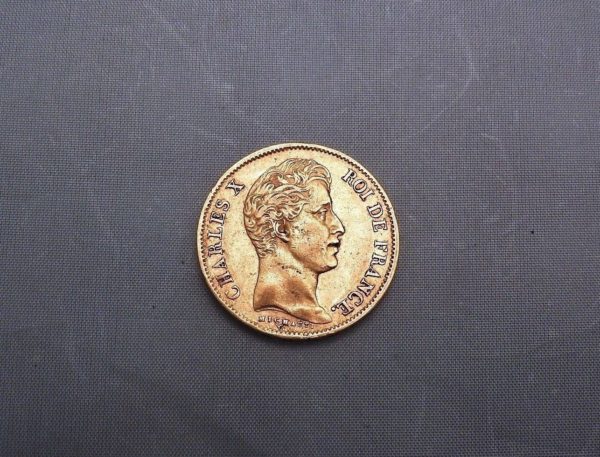 Pice-OR-40-Francs-CHARLES-X-1830-A-TTBSUP-MICHAUT-Monnaie-OR-XIX-273254699602-4