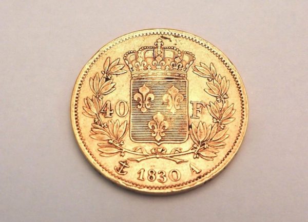Pice-OR-40-Francs-CHARLES-X-1830-A-TTBSUP-MICHAUT-Monnaie-OR-XIX-273254699602