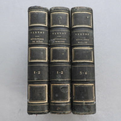 Révolutions de SUEDE. Révolutions ROMAINES. 1830. VERTOT. 3 Volumes. 736 Pages – Image 3