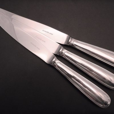 12 Couteaux CHRISTOFLE. ACIER Inox. Modèle FILET. "CHRISTOFLE ACIER" – Image 7