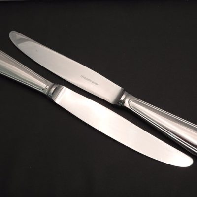 12 Couteaux CHRISTOFLE. ACIER Inox. Modèle FILET. "CHRISTOFLE ACIER" – Image 8