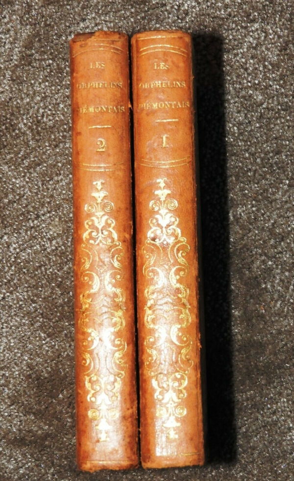 Les Orphelins PIEMONTAIS. Ernest Bourdin. 30x22x2cm; 306 Pages – Image 4
