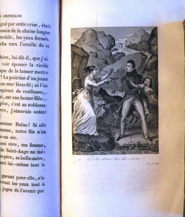 Les Orphelins PIEMONTAIS. Ernest Bourdin. 30x22x2cm; 306 Pages – Image 7