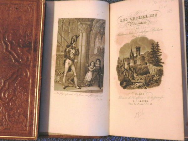 Les Orphelins PIEMONTAIS. Ernest Bourdin. 30x22x2cm; 306 Pages