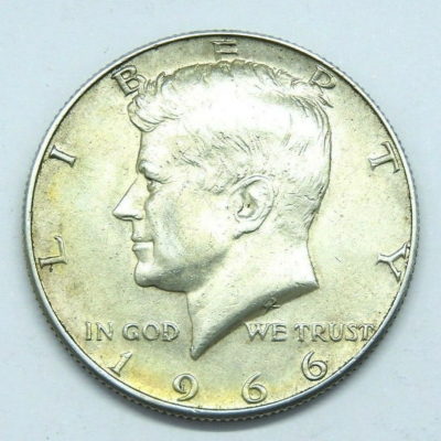 USA 3x 1/2 $ US. ARGENT 400°/°°. 1966,67 & 69d. 3x11,3g. Kennedy Half Dollar TTB – Image 5