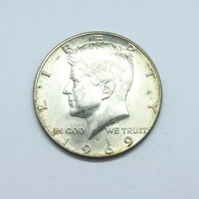 USA 3x 1/2 $ US. ARGENT 400°/°°. 1966,67 & 69d. 3x11,3g. Kennedy Half Dollar TTB – Image 7