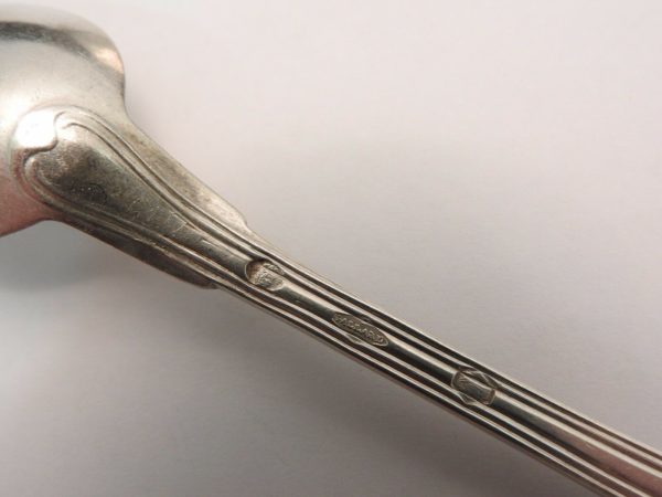 3-Cuillres-CAFE-Argent-Massif-Minerve-717gr-ARGENTERIE-Filet-Vieux-Paris-273954520404-5