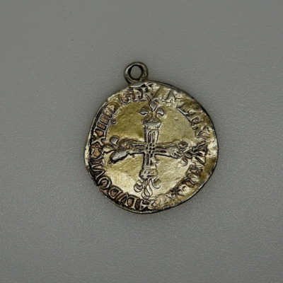 1/4 ECU "frappé au marteau" - Louis XIII - 1624. 9 : Rennes. ARGENT 916°/°° . TB – Image 8