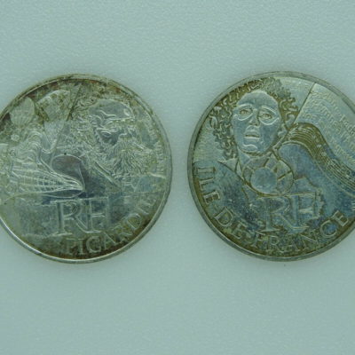 2 x 10€. ARGENT 500°/°°. 2012. TTB - Ile de France & Picardie. Poids 2 x 10 Gr – Image 3