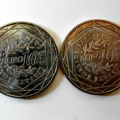 2 x 10€. ARGENT 500°/°°. 2012. TTB - Ile de France & Picardie. Poids 2 x 10 Gr – Image 6