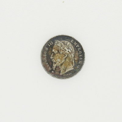 50 Centimes 1866 A. NAPOLEON III. ARGENT 835°/°°. 25,2 Grammes. Graveur: Barre – Image 7