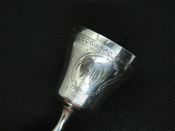 Coquetier-et-sa-cuillere-Argent-Massif-MINERVE-443-gr-Argenterie-oeuf-274004271655-3