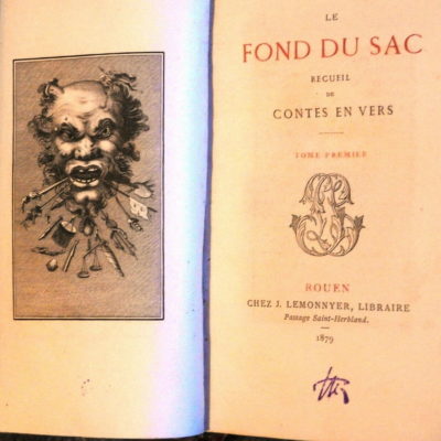 LE FOND DU SAC. Recueil de contes en vers. 1879. François Félix NOGARET. – Image 6