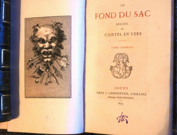 LE FOND DU SAC. Recueil de contes en vers. 1879. François Félix NOGARET. – Image 6