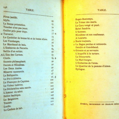 LE FOND DU SAC. Recueil de contes en vers. 1879. François Félix NOGARET. – Image 9