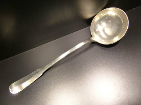 LOUCHE-ARGENT-MASSIF-242-gr-Modle-UNIPLAT-Vieux-Paris-Poinon-MINERVE-273209348065-2
