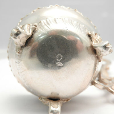 Salière Poivrière. Argent Massif. 88,80gr. Poinçon MINERVE. CHEVRON. Fin XIX° – Image 5