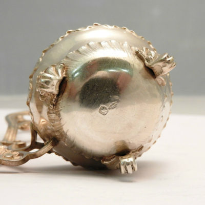Salière Poivrière. Argent Massif. 88,80gr. Poinçon MINERVE. CHEVRON. Fin XIX° – Image 6