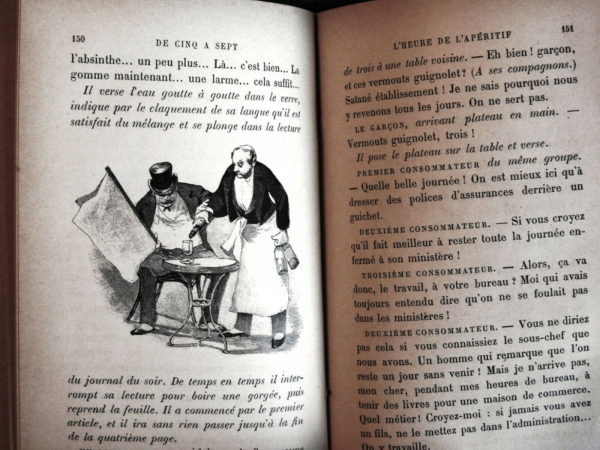 DE-CINQ-A-SEPT-Julien-Berr-De-Turique-CALMANN-LEVY-Editeur-1894-253-Pages-274595010476-5