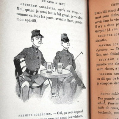 DE CINQ A SEPT. Julien Berr De Turique. CALMANN LEVY Editeur. 1894. 253 Pages – Image 7