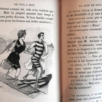 DE CINQ A SEPT. Julien Berr De Turique. CALMANN LEVY Editeur. 1894. 253 Pages – Image 9