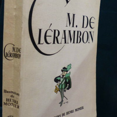 Maurice Maindron: M. DE CLERAMBON. Illustrateur Henri MONIER. Edition du Bélier. – Image 3