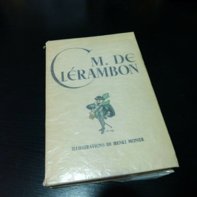 Maurice Maindron: M. DE CLERAMBON. Illustrateur Henri MONIER. Edition du Bélier. – Image 10