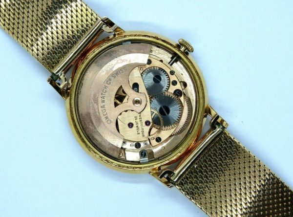 Montre-OMEGA-SEAMASTER-Mouvement-Automatique-Bracelet-montre-OR-Or-750-283495066196-5
