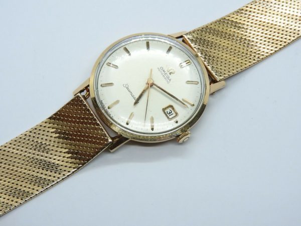 Montre-OMEGA-SEAMASTER-Mouvement-Automatique-Bracelet-montre-OR-Or-750-283495066196-8