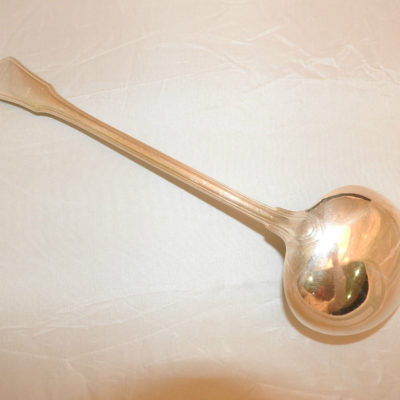 LOUCHE ARGENT MASSIF - 245,8 gr - Modèle Filet Violonné - Poinçon MINERVE – Image 5