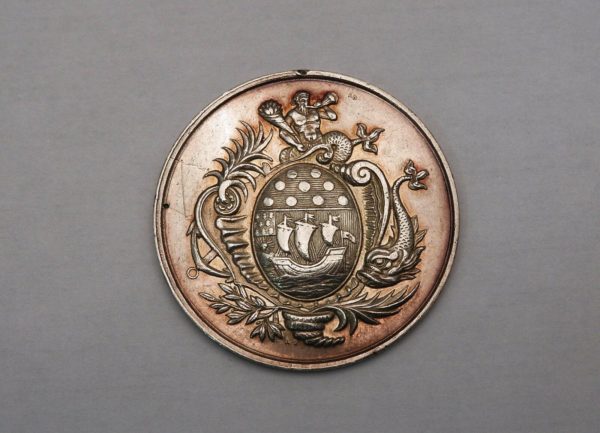 Médaille ARGENT. 12,9 gr. Caisse d'Epargne de LORIENT. Fondée en 1834. Morbihan – Image 3