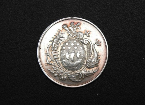 Médaille ARGENT. 12,9 gr. Caisse d'Epargne de LORIENT. Fondée en 1834. Morbihan – Image 4