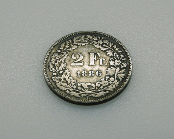 2-Francs-SUISSE-ARGENT-835-1886-B-Poids-96-Grammes-ABOVY-284008391698-3