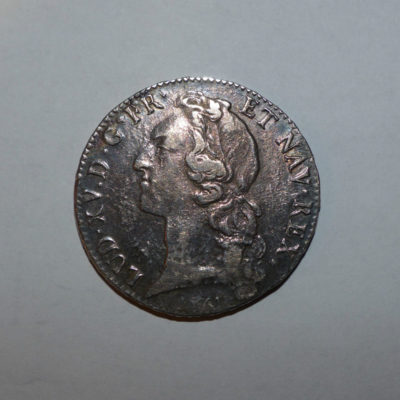 ECU au Bandeau - Louis XV - 1751 K - Bordeaux - 6 livres- ARGENT 917°/°°- XVIII° – Image 11