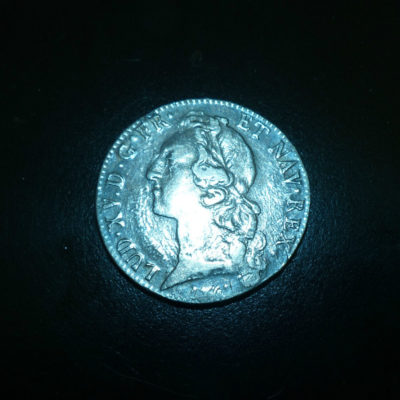 ECU au Bandeau - Louis XV - 1751 K - Bordeaux - 6 livres- ARGENT 917°/°°- XVIII° – Image 8