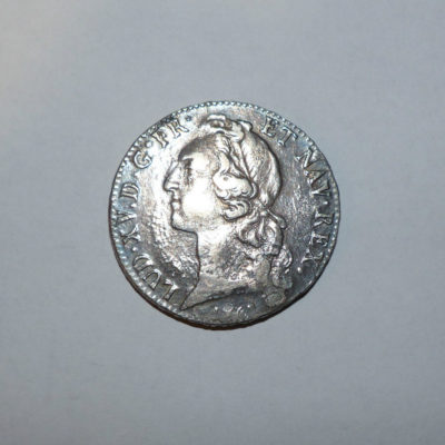 ECU au Bandeau - Louis XV - 1751 K - Bordeaux - 6 livres- ARGENT 917°/°°- XVIII° – Image 9
