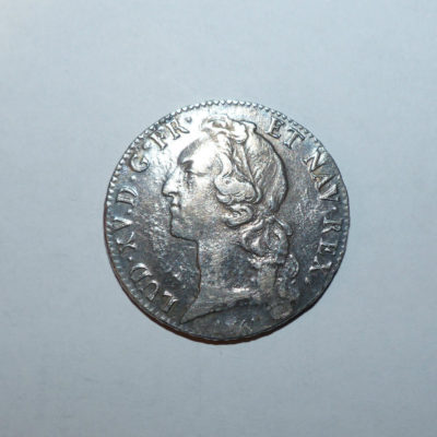 ECU au Bandeau - Louis XV - 1751 K - Bordeaux - 6 livres- ARGENT 917°/°°- XVIII° – Image 10