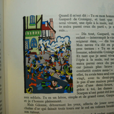 Maurice MAINDRON. SAINT CENDRE. Illustr: Henri MONIER. Edition du Bélier. 1943 – Image 5