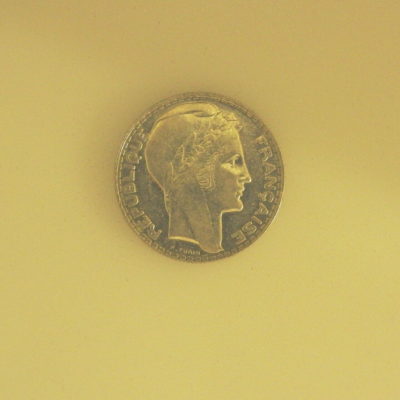 10 Francs Turin. ARGENT 680°/°°  - 1939 - TTB - Poids 10 Grammes – Image 5