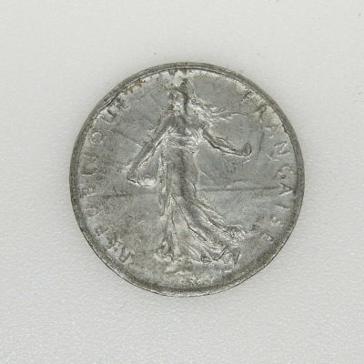 5 FR ARGENT 1960 - Semeuse - Fausse monnaie d'époque - Vraie fausse pièce – Image 3