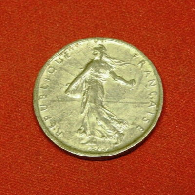 5 FR ARGENT 1960 - Semeuse - Fausse monnaie d'époque - Vraie fausse pièce – Image 5