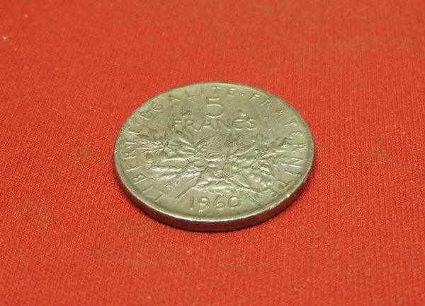 5-FR-ARGENT-1960-Semeuse-Fausse-monnaie-depoque-Vraie-fausse-piece-274170017379-8