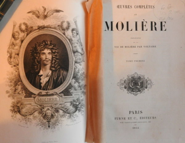 OEUVRES-COMPLETES-DE-MOLIERE-La-vie-de-Moliere-par-VOLTAIRE-1854-1582-Pages-274595010479-4