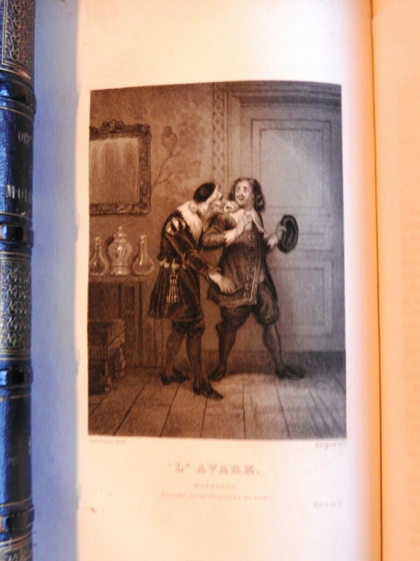 OEUVRES-COMPLETES-DE-MOLIERE-La-vie-de-Moliere-par-VOLTAIRE-1854-1582-Pages-274595010479-8